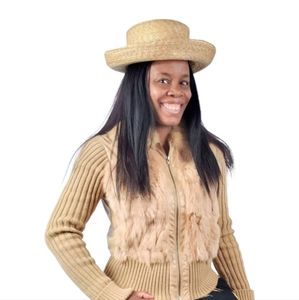 Janessa Leone Robin 100% Straw Hat